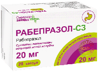 Рабепразол-СЗ капс. кш/раств 20мг N28