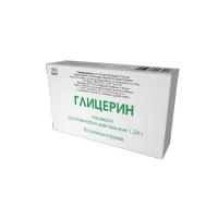 Глицерин супп. рект. 1,24г N10