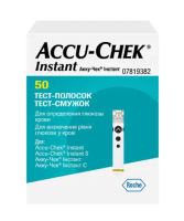 Акку-чек инстант тест-полоски д/глюкометра N50