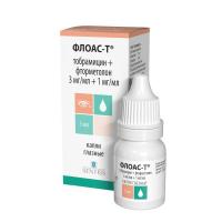 Флоас-Т капли гл. 3мг/мл+1мг/мл 5мл N1