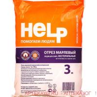 Марля медицинская хелп 3м пл36