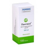 Пентаса таб.пролонг.высвоб. 500мг N100