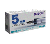 Шприц 3х комп 5мл N10 (22G 0,70х40мм)