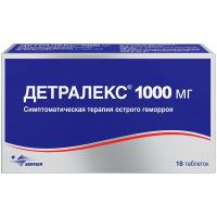 Детралекс таб. п.п.о. 1000мг N18