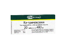 Ко-тримоксазол таб. 480мг N20