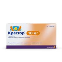 Крестор таб. п.п.о. 10мг №28