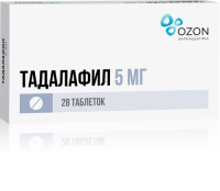 Тадалафил таб. п.п.о. 5мг N28