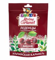 Alpine caramel альпийская карамель леденцы детские натур мед-вит C вкус вишни 75г