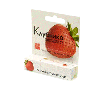 Помада гигиеническая лаборатория природы клубника 2,8г