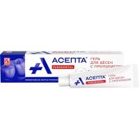 Асепта гель д/десен с прополисом 10г
