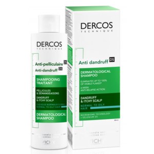 Виши деркос шампунь регулирующий д/жирной кожи головы 200мл