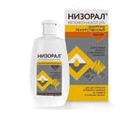 Низорал шампунь лекарственный 2% 120мл N1