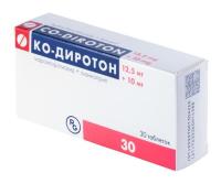 КО-ДИРОТОН ТАБ. 12,5 МГ + 10 МГ №30