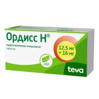 Ордисс Н таб. 12,5мг+16мг N60