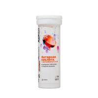 Витатека комплекс янтарной кислоты с таурином-витаминами со вкусом ананаса таб.шип 3800мг N10 бад