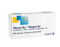 Магне B6 таб. п.о 48мг+5мг N60