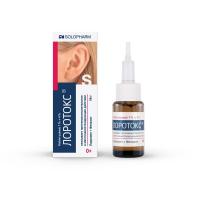 Лоротокс капли ушн. 1%+4% 16г N1