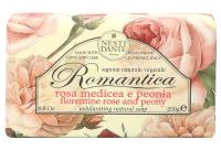 Нести данте мыло романтика роза-пион 250г