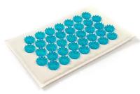 Иппликатор Кузнецова тибетский массажный коврик интенсив малый 12х22см (синий)