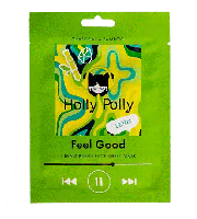 Холли полли/holly polly feel good маска тканевая д/лица детокс 22г с углем и экстрактом бамбука