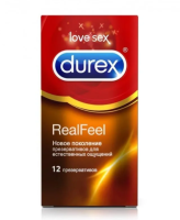 Презервативы Дюрекс/Durex real feel N12