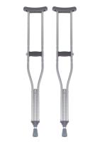 Костыли инвалидные регулируемые BPC (пара) M, серый