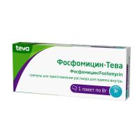 Фосфомицин-Тева гран. д/р-ра внутр. 3г 8г N1