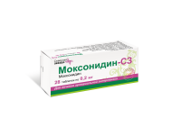 Моксонидин-СЗ таб. п.п.о. 0,2мг N28