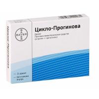 Цикло-прогинова таб. п.о.набор 0,5мг+2мг+2мг N21