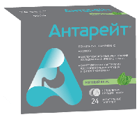 Антарейт таб. жеват. со вкусом мяты 800мг №24
