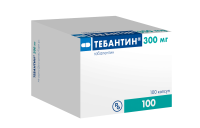 Тебантин капс. 300мг N100