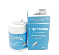 Стрептоцид пор. наружн. 10г (банка с дозатором)
