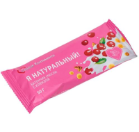 Сердце континента батончик мюсли я натуральный! клюква 50г