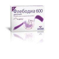 Флебодиа 600 таб. п.п.о. 600мг N30
