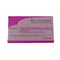 Метронидазол супп. ваг. 500мг N10