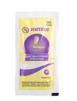 Бинт эласт трубчатый интекс N3 латексно-полиэфирный 0,15мх2,5см (инд уп)