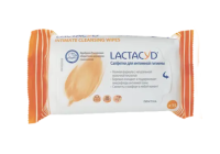 Лактацид 2020 салфетки влажные д/интим гигиены N15