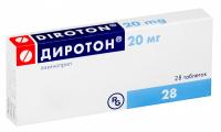 Диротон таб. 20мг N28