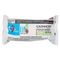 Салфетки марлевые стер 45х29см N5 2х сл лайф