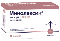 Минолексин капс 100 мг х20 ^