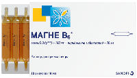 Магне B6 р-р внутр 10мл N10