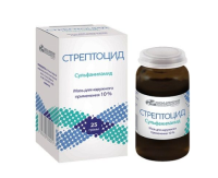 Стрептоцид мазь д/наруж.прим. 10% 25г N1