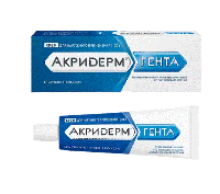 Акридерм Гента крем д/наруж прим. 30г N1