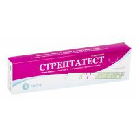 СТРЕПТАТЕСТ ЭКСПРЕСС ТЕСТ ДЛЯ ДИАГНОСТИКИ СТРЕПТОКОККА ГРУППЫ А №2
