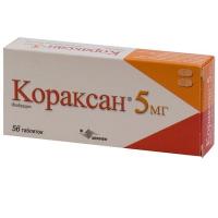 Кораксан таб. п.п.о. 5мг N56