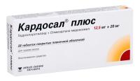 Кардосал плюс таб. п.п.о. 12,5мг+20мг N28