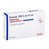 Конкор АМ таб. 5мг+5мг N30