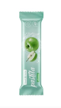 Пастила фруктовая foodforte яблоко 27г