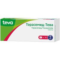 Торасемид-Тева таб. 5мг N30
