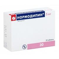 Нормодипин таб. 5мг N30